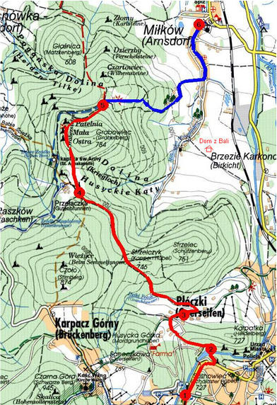 Karkonosze Trails from the Log Cabin
